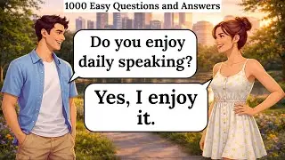 Slow & Clear English Speaking Practice | 1000 Daily Life Sentences