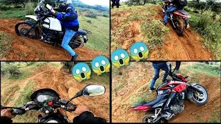 Crazy Off Roading On Bikes 😱😱 || Pulsar | Himalayan | FZ | NS 200 | R15 | Dominar 400 | Avenger  😍