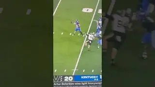 KENTUCKY QB BROCK VANDERGRIFF TD TO WR DANE KEY VS. VANDERBILT COMMODORES IN 2024. #bbn