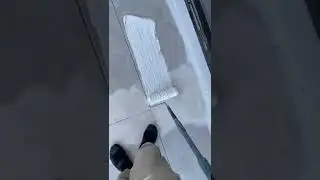 Balcony waterproofing , first apply epoxy primer #waterproof #primer #epoxy #balcony