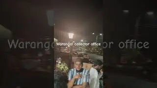 Warangal collector office Early Morning Chai