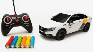 UNBOXING a Realistic RC Taxi Car!Shockingly Fast!