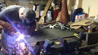 Plasma Cutting Gussets for the 1989 Corvette C4 Roll Cage