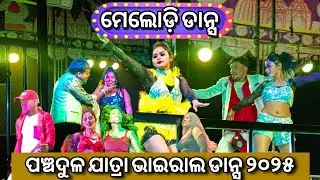ପଞ୍ଚଦୁଳ ଯାତ୍ରା ର Viral Melody Dance | Funny Sarathi Comedy | Odia Jatra Vlog