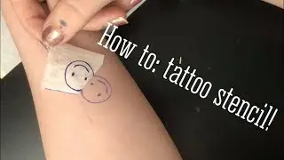 CREATING A STENCIL // Katie Pokes