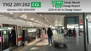 [C651 201/202 CGL] [2201 A1/B1 to Changi Airport] [EW4 Tanah Merah → Changi Airport]