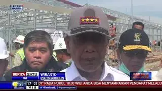 Wiranto Kunjungi Lokasi Pembangunan Huntara di Petobo