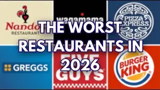 7 WORST UK Restaurants You Should Never Eat At (And 2 Best Ones)