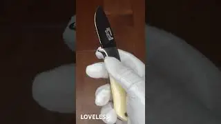 Exquisiteknives.com presents a Bob Loveless Short Dropped Hunter