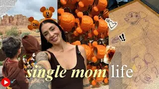 Мама-одиночка, поездка в Дисней с двумя малышами 🍂🤎🧸 | Уютная ОСЕННЯЯ атмосфера + идеальный день