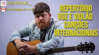 Repert&oacute;rio internacional voz e viol&atilde;o Kzenrique Teresina Piau&iacute;