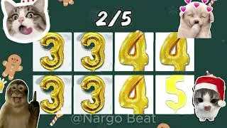 Say The Word On Beat / ( 1-3 LEVEL EASY MEDIUM HARD ) №12