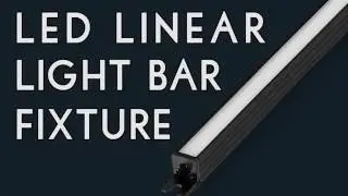 Linear LED Light Bar Fixture