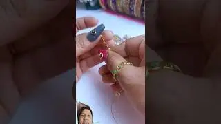 handmade jewellery idea #ussewtips #diy #shortvideos