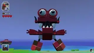 LEGO Worlds - Burnard Free Roam Gameplay (PC HD) [1080p]