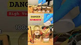 Powerful cocktail #experiment #cool #chemistry #science #highvoltage #power #diy #summer