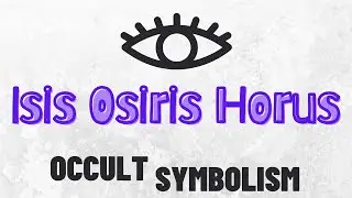 ⚫️▫️HOW ISIS + OSIRIS ARE PRINCIPLES OF MIND + HOW THEY CONNECT TO THE EYE OF THE ALL🔳