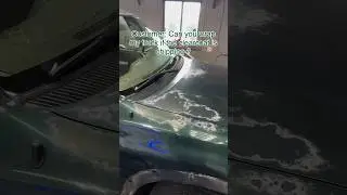 YES! You can wrap a car with chipping clearcoat!