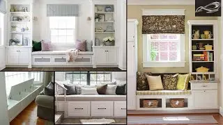 Best Window Design Ideas | Window Bench Seat Storage Designs | Space Saving Home Furnitures | I.A.S