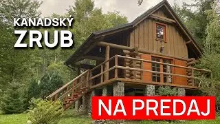 Kanadsk&yacute; Zrub pod Lesom neďaleko Ko&scaron;&iacute;c │ CHATA NA PREDAJ