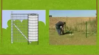 Geschweisstes Gitter Montageanleitung 2. (Eurofence, Pantanet, Fortinet, Garden)
