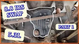 Самодельный Ford 8.8 IRS Swap для RX7 с заменой LS