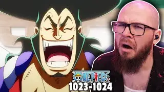 ODEN? WTF?!? One Piece Episode 1023-1024 Reaction