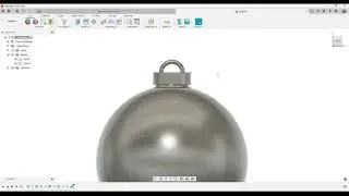 Kerstbal tutorial Fusion 360