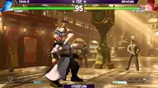 SFV &ndash; Chris G (Cammy) vs AfroCole (Bison) &ndash; Part 2 - TT6