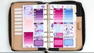 Plan With Me || Whimsical Plans Bonus Mystery Kit Mermaid Tales (Sew Much Crafting Inserts WO4P)