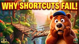 Почему короткие пути не работают 🐻⚠️ | Большая ошибка медведя Баки и урок тяжёлого труда леса
