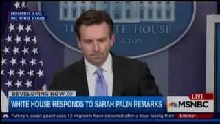 White House Responds To Palin's Comments On Her Son's Domestic Violence Arrest