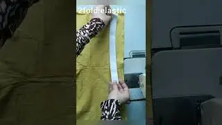 How to attach elastic easy way #Shorts