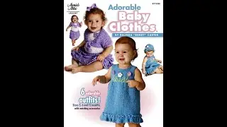 Adorable baby clothes Pattern book in english