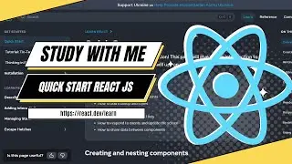 React JS Quick Start: Learning Through Music [Study With Me]