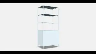 TROTTEN Cabinet with sliding doors 1 | Store | Ecommerce