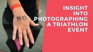 Insight Into Professional Photographer At A Triathlon Event
