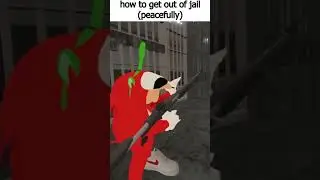 HOW TO GET OUT OF JAIL! (PEACEFULLY) 😎 #vrchat #shiposts #memes