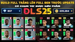 DLS 24 | Build acc trắng lên full đen trước cập nhật DLS 25 | Có lụm được siêu phẩm