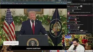 Hasan Watches Donald Trumps Speech To Joint Session Of Congress December 17th 2025