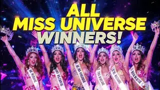 Miss Universe Titleholders from 1980 to 2025 | Global Beauty History #missuniverse