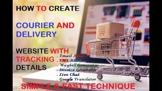 How to Create Tracking Number for Courier, Delivery Website.
