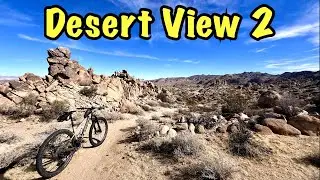 Desert View Conservation Area 2 - Latte Run, Django, Southridge - Joshua Tree - Mountain Biking CA
