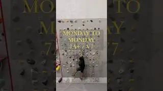 MONDAY TO MONDAY, 7A+/V7, 40&deg;, MoonBoard 2016 setup #moonclimbing #bouldering #climbing #climber