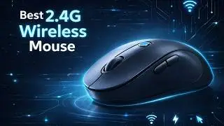 Лучшая беспроводная мышь 2.4G для работы и игр.