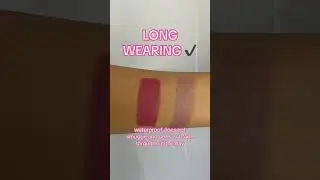 THE BEST LONG LASTING LIPSTICK! Transfer proof, waterproof, smudge proof LIP! 💋 #longlastinglip