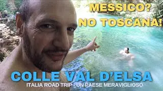 Toscana - Parco Fluviale Val D'Elsa e Cascate Diborrato - Italia Road Trip - Un Paese Meraviglioso