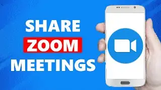 How to Share Screen in Zoom Meetings on Android!