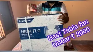 Best Table Fan under 2000 rupees #unboxing #unboxingvideo #unbox #tablefan #fan #fans