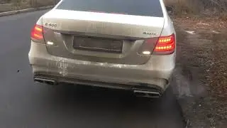 Е400 W212 exhaust